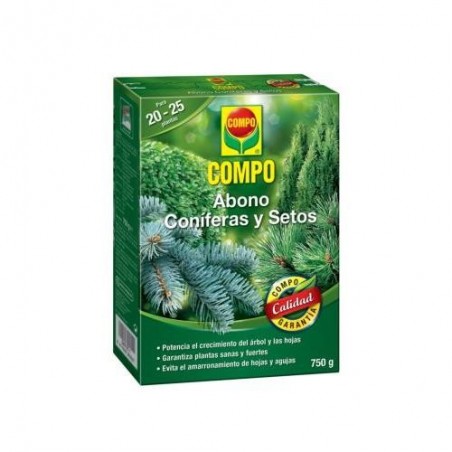 ABONO CONIFERAS Y SETOS 750GR.  2655202011